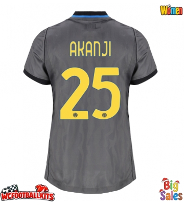 Inter Milan Manuel Akanji #25 Replica Third Stadium Shirt for Women 2026-27 Short Sleeve